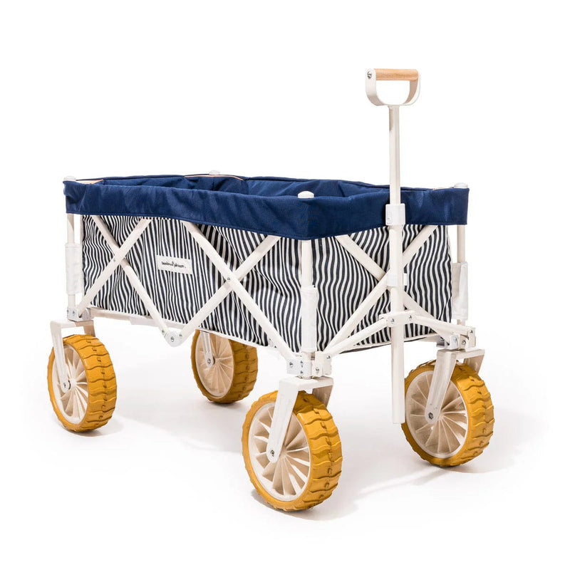 The Beach Cart - Laurens Navy Stripe-Business & Pleasure-lobo nosara