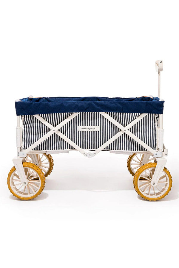 The Beach Cart - Laurens Navy Stripe-Business & Pleasure-lobo nosara