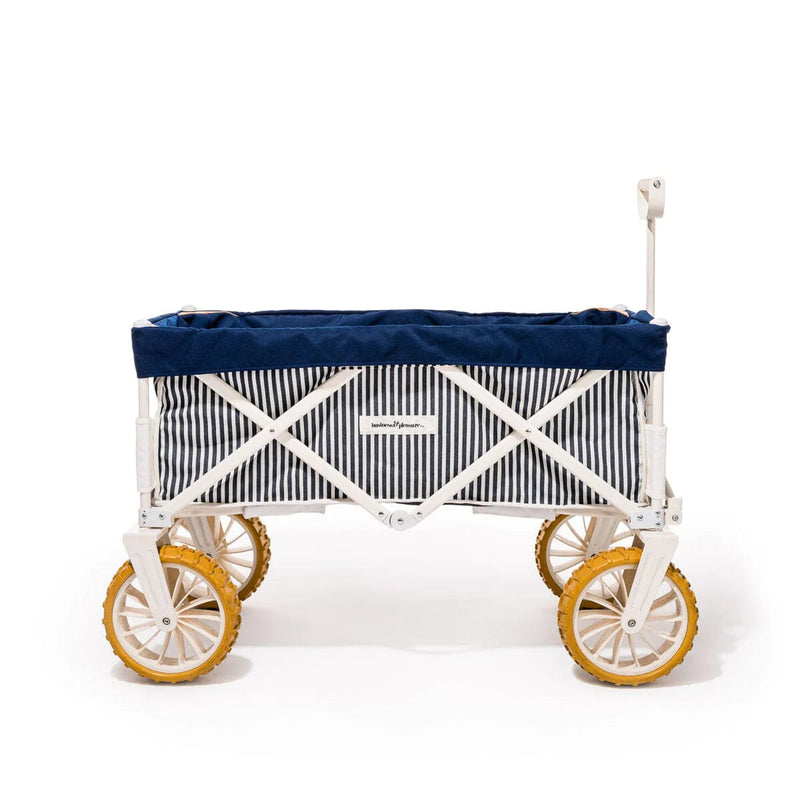 The Beach Cart - Laurens Navy Stripe-Business & Pleasure-lobo nosara