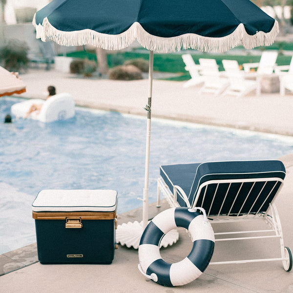 The Classic Pool Float - Small - Rivie White-Business & Pleasure-lobo nosara