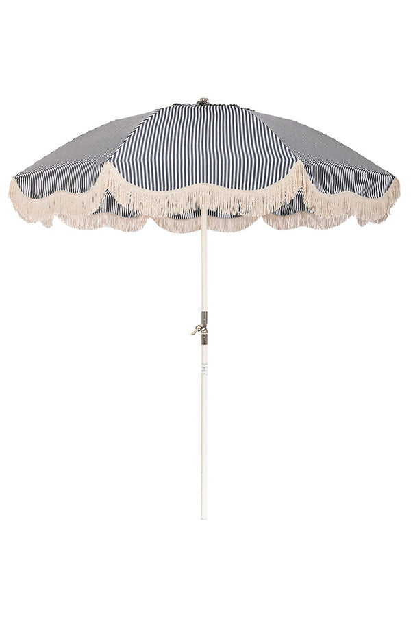 The Club Umbrella - Lauren's Navy Stripe-Business & Pleasure-lobo nosara