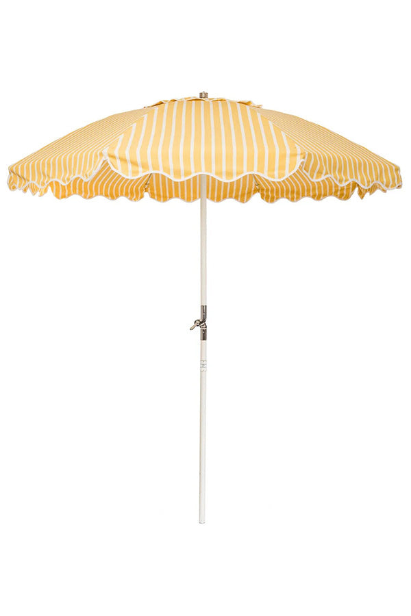 The Club Umbrella - Monaco Mimosa Stripe-Business & Pleasure-lobo nosara