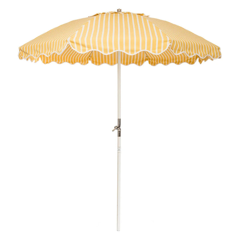 The Club Umbrella - Monaco Mimosa Stripe-Business & Pleasure-lobo nosara