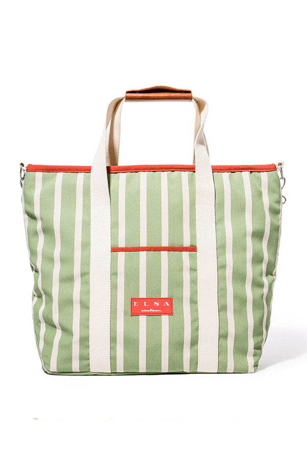 The Cooler Tote Bag - Elsa Stripe-Business & Pleasure-lobo nosara