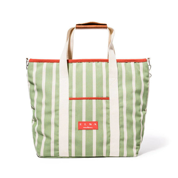 The Cooler Tote Bag - Elsa Stripe-Business & Pleasure-lobo nosara