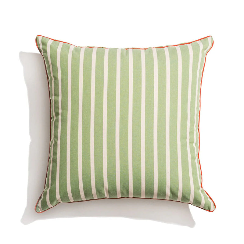 The Euro Throw Pillow - Elsa Stripe-Business & Pleasure-lobo nosara