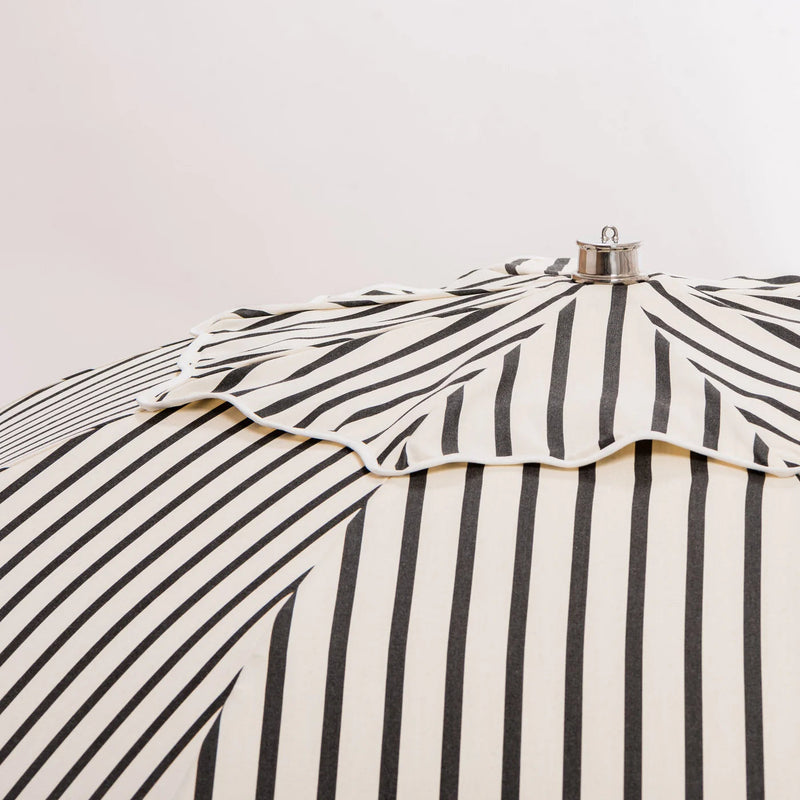 The Patio Umbrella - Monaco Black Stripe-Business & Pleasure-lobo nosara