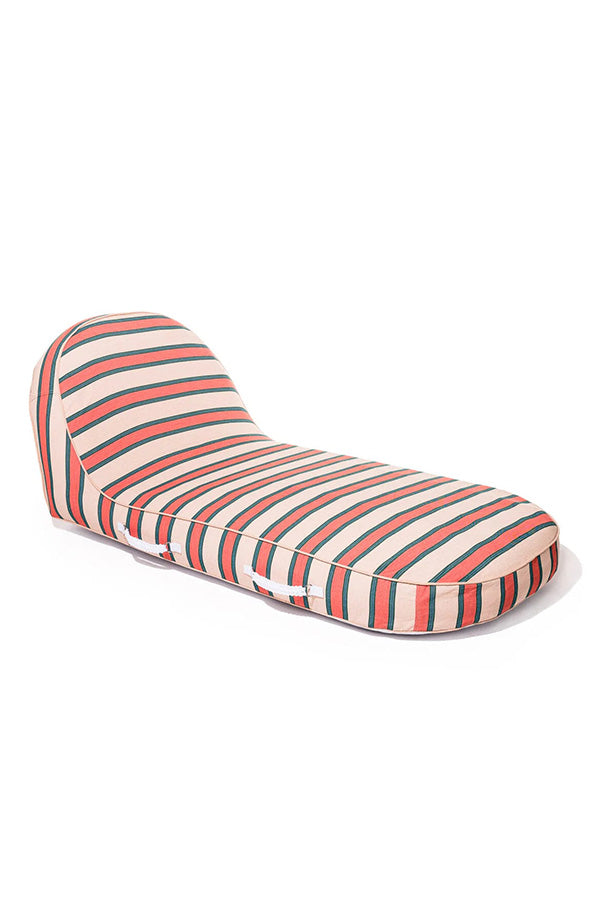 The Pool Lounger - Bistro Dusty Pink Stripe-Business & Pleasure-lobo nosara