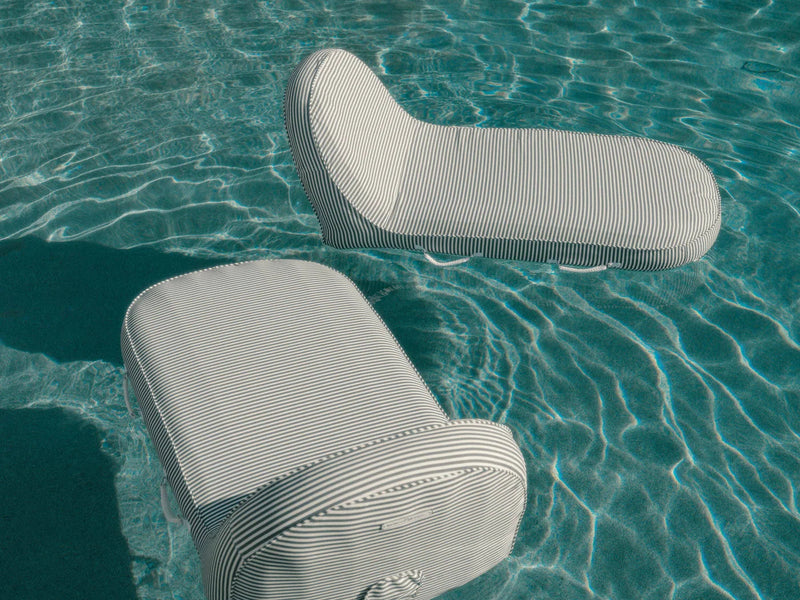 The Pool Lounger - Lauren's Navy Stripe-Business & Pleasure-lobo nosara