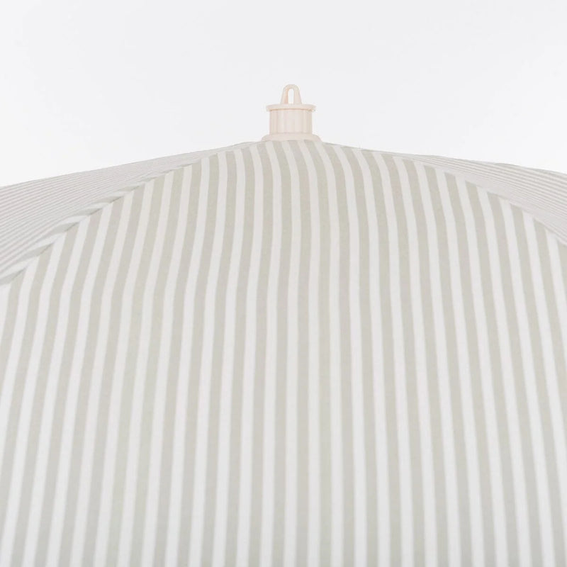 The Rio Fringed Umbrella - Lauren's Sage Stripe