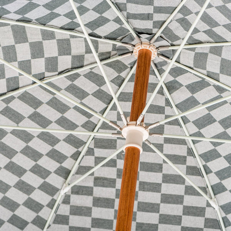 The Rio Umbrella - Vintage Green Checker