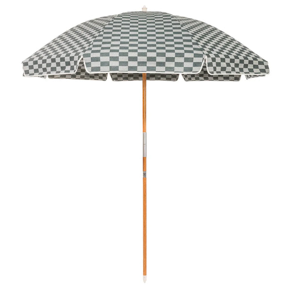 The Rio Umbrella - Vintage Green Checker