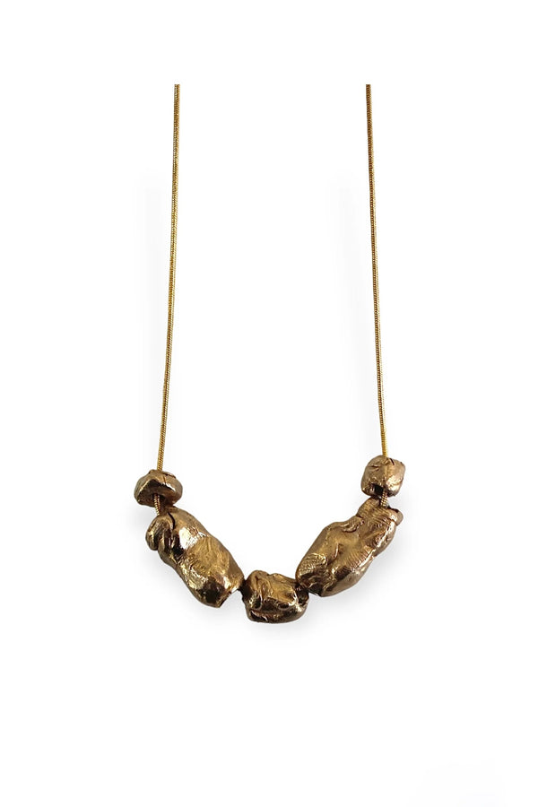 Thetis Stone Necklace - Bronze-Saint Vagabond-lobo nosara