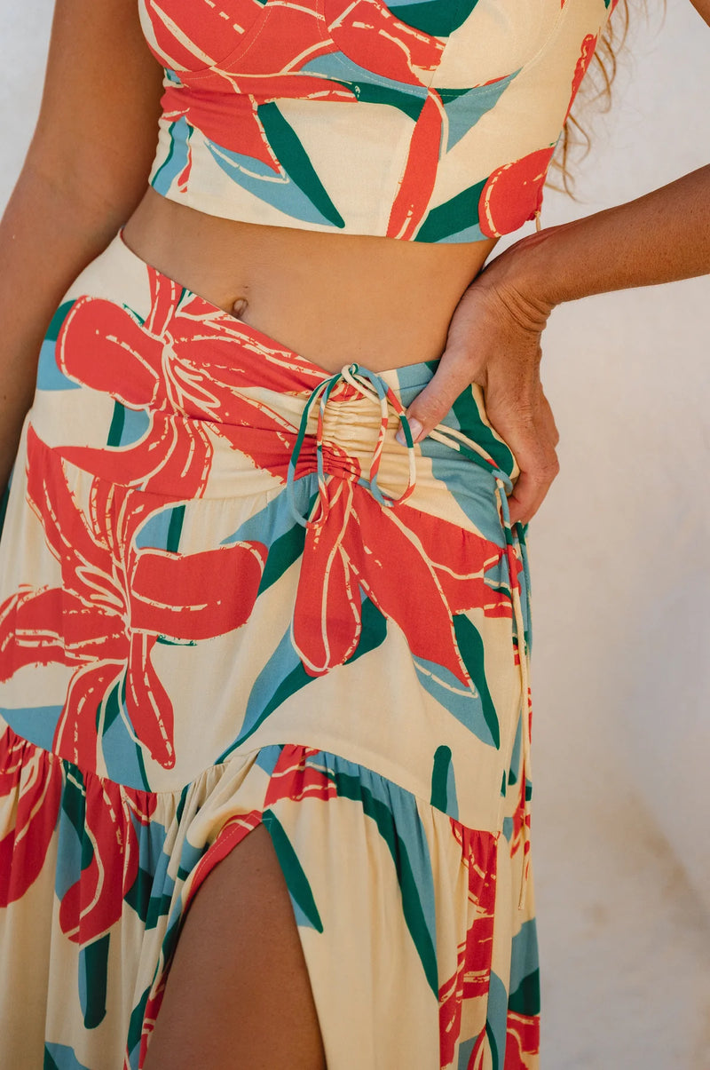 Tropicana Maxi Skirt-ELF-lobo nosara
