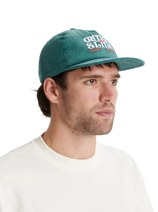 Vibrations Trucker Hat - Pine-THE CRITICAL SLIDE SOCIETY-lobo nosara