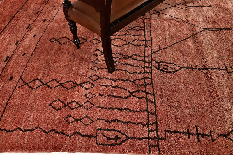 Vintage Inspired Red Atlas Rug-lobo-lobo nosara