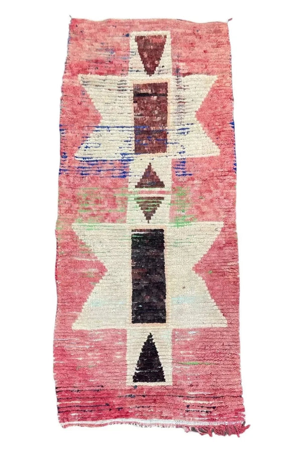 Vintage Moroccan Handknotted Rug-lobo-lobo nosara