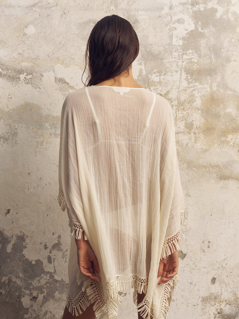 Vista Kimono - Natural-The Handloom-lobo nosara