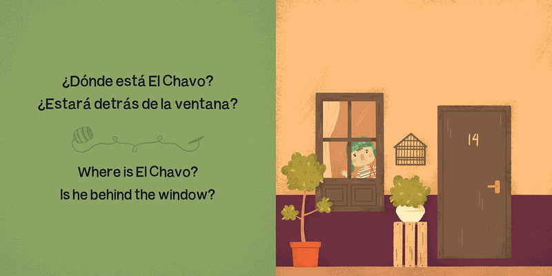 Where Is? / ¿Dónde Está? El Chavo: A Bilingual Hide-And-Seek Book-Lil' Libros-lobo nosara
