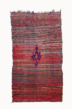 Zina Vintage Moroccan Rug | 3’11” x 6’8”-Apartment F-lobo nosara