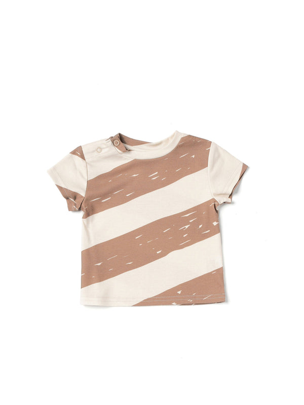 Baby Boxy T-Shirt with Stripes-OMAMImini-lobo nosara