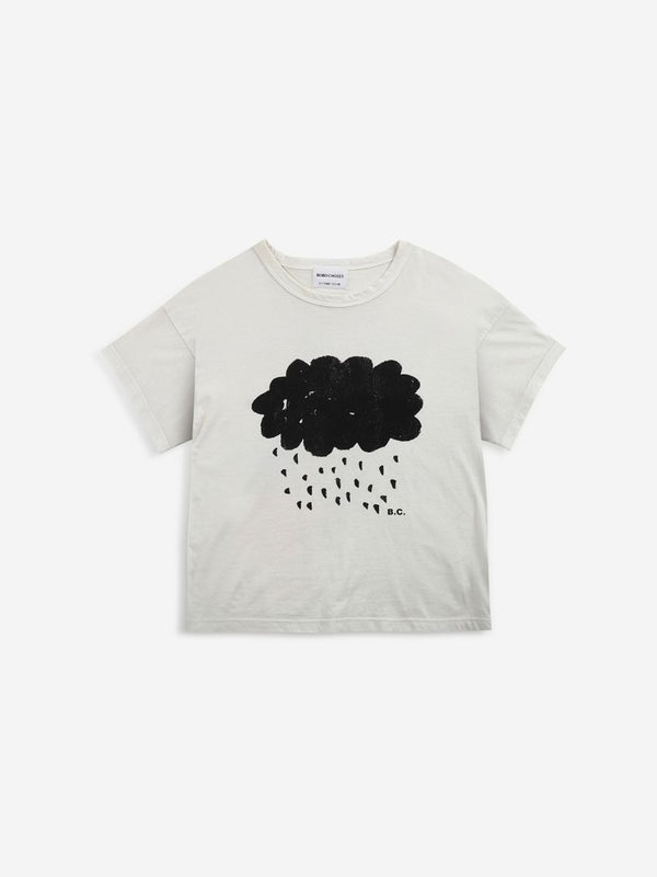 Cloud Short Sleeve T-shirt-Bobo Choses-lobo nosara