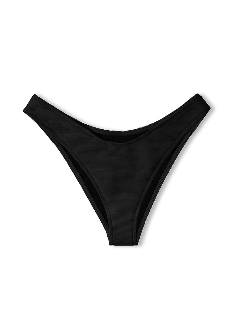 Curve Bikini Bottom - Black-Zulu & Zephyr-lobo nosara