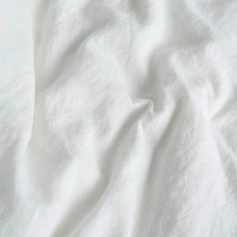 Linen Pillowcases - White-Linen Tales-lobo nosara