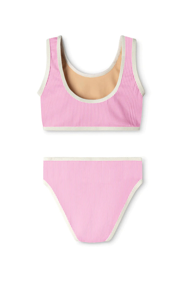 Mini Rib Scoop Bikini - Sea Pink-Zulu & Zephyr-lobo nosara