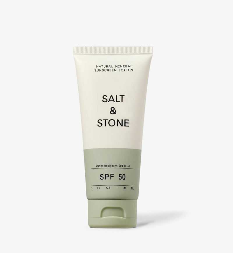 Natural Mineral Sunscreen Lotion SPF 50-Salt + Stone-lobo nosara