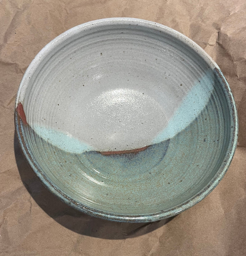 Pottery Bowl-La Tombola - By Lou Castillo-lobo nosara