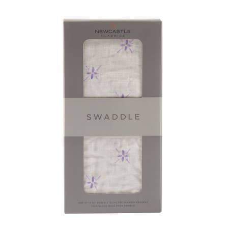 Newcastle Classics Watercolor Star Swaddle Swaddles 47" x 47" 