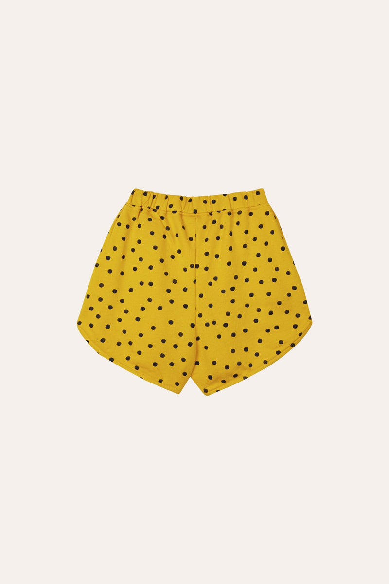 Yellow Dots Shorts-The Campamento-lobo nosara